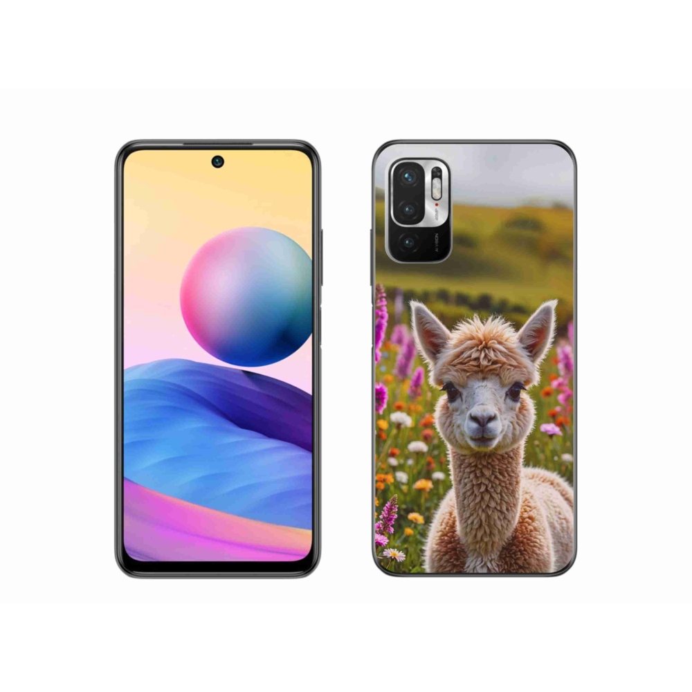 Gél borítás mmCase a Xiaomi Poco M3 Pro számára - láma a réten