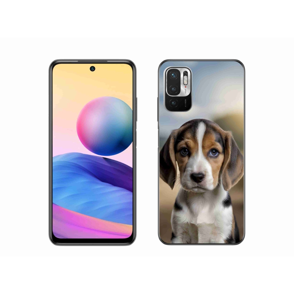 Gél borítás mmCase a Xiaomi Poco M3 Pro számára - aranyos beagle