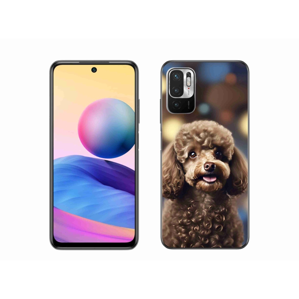 Gél borítás mmCase a Xiaomi Poco M3 Pro számára - aranyos uszkár