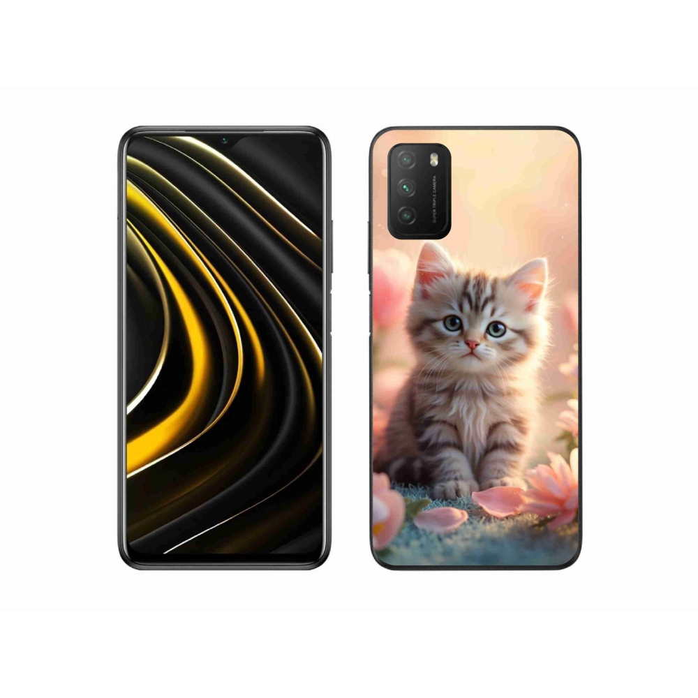 Gél borítás mmCase a Xiaomi Poco M3-hoz - aranyos cica 8