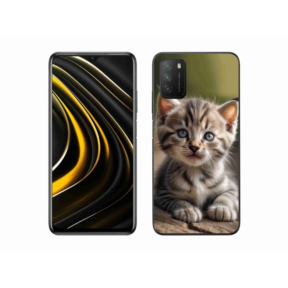 Gél borítás mmCase a Xiaomi Poco M3-hoz - aranyos cica 9