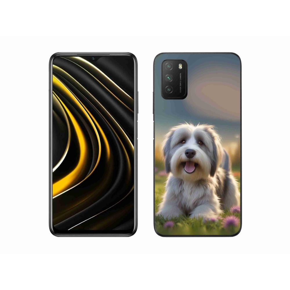 Gél borítás mmCase a Xiaomi Poco M3-hoz - aranyos Havanna kutya
