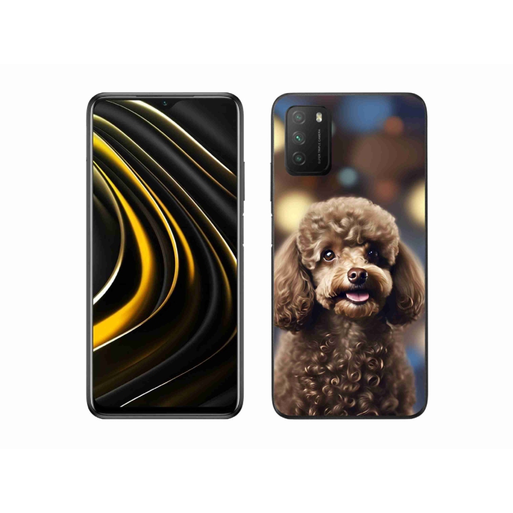 Gél borítás mmCase a Xiaomi Poco M3-hoz - aranyos uszkár