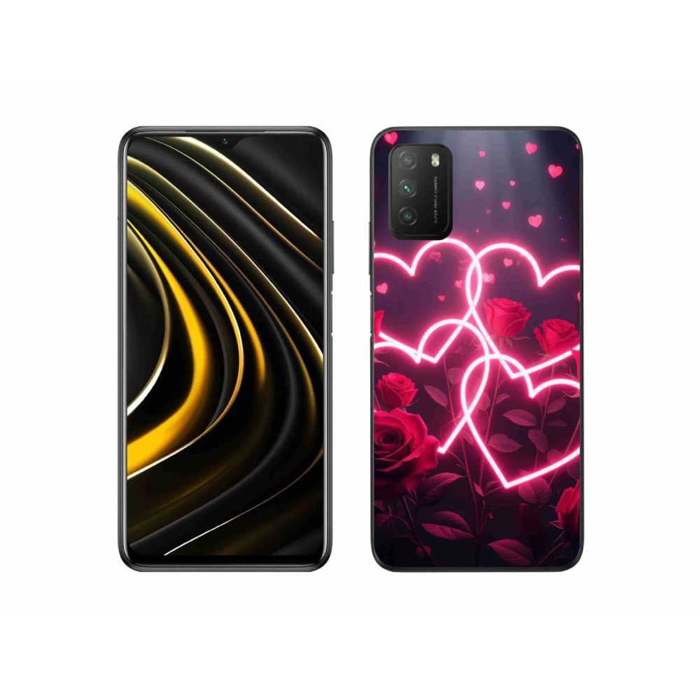 Gél borítás mmCase a Xiaomi Poco M3-hoz - a szerelem szíve