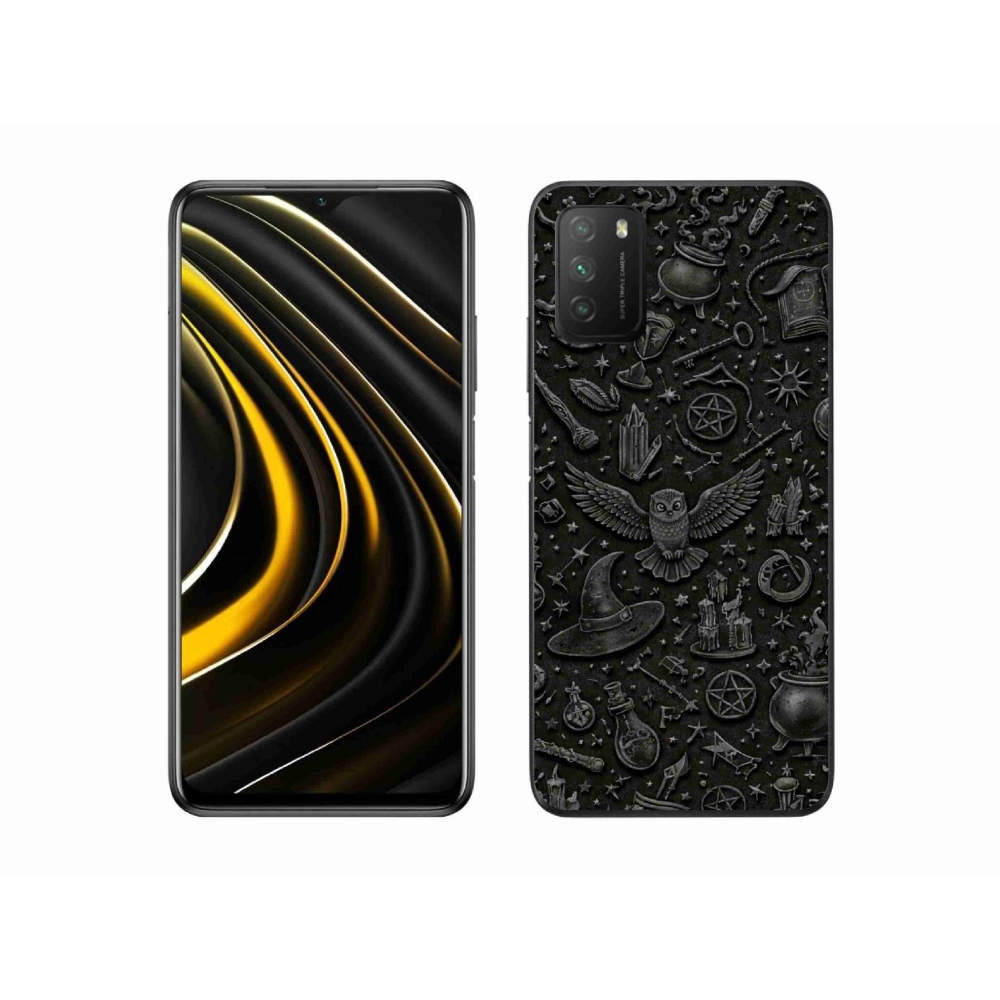 Gél borítás mmCase a Xiaomi Poco M3-hoz - sötét varázslatos világ