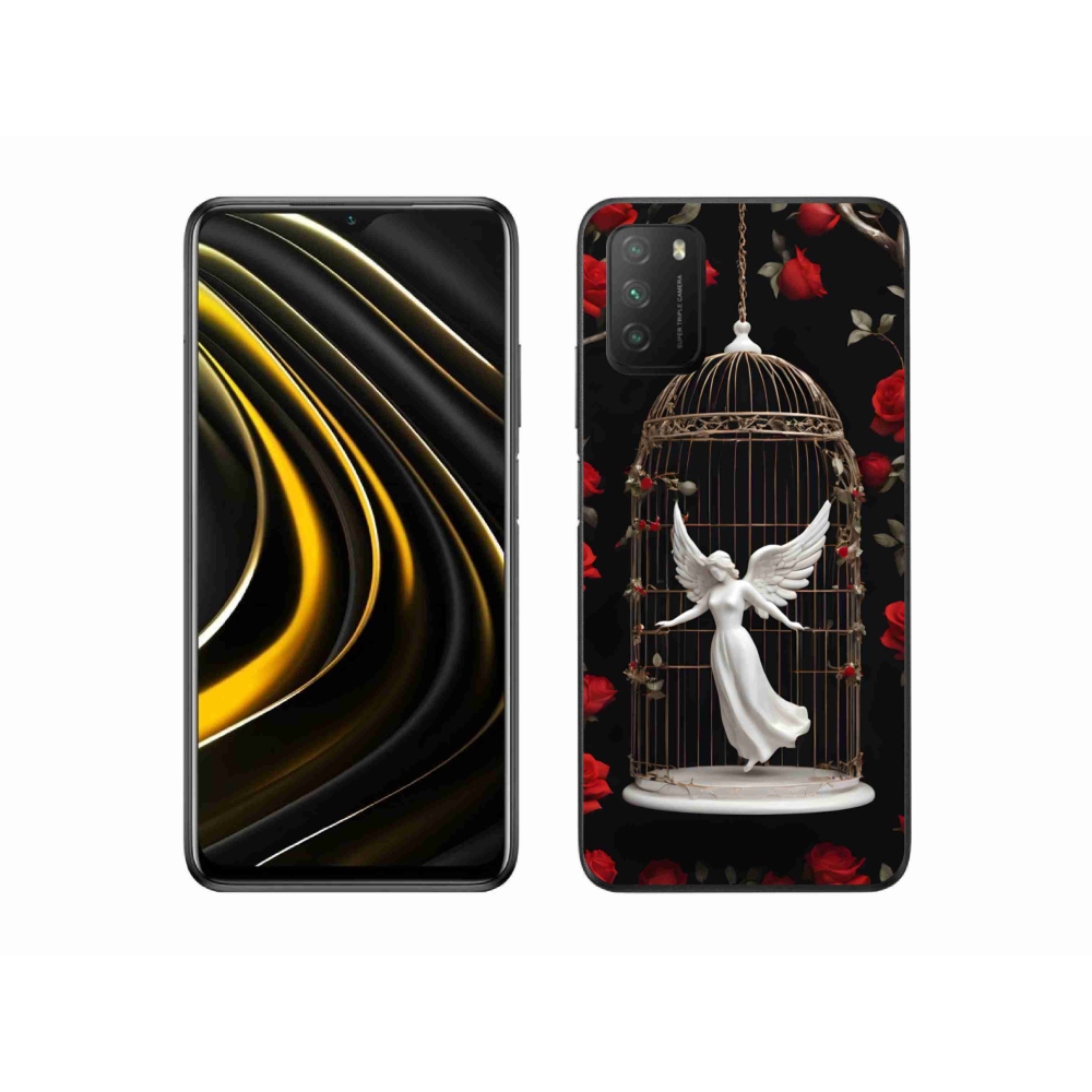 Gél borítás mmCase a Xiaomi Poco M3-hoz - csapdába esett angyal