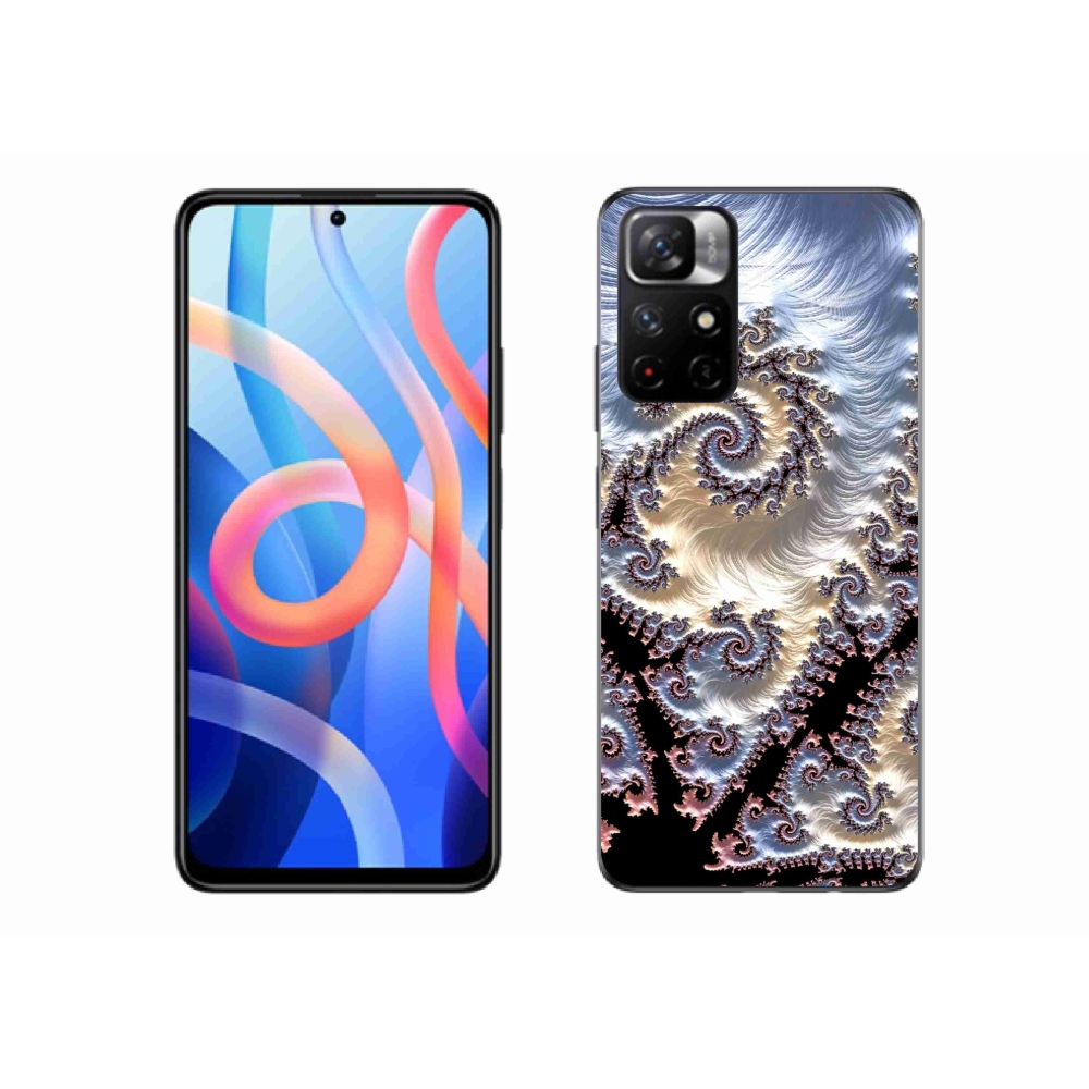 Gél borítás mmCase a Xiaomi Poco M4 Pro 5G számára - absztrakt motívum 22