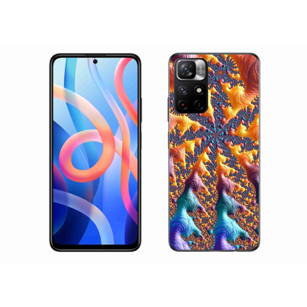 Gél borítás mmCase a Xiaomi Poco M4 Pro 5G számára - absztrakt motívum 23