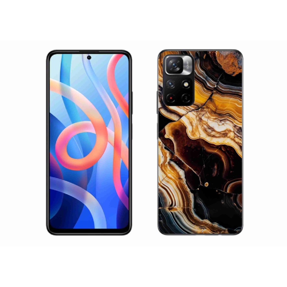 Gél borítás mmCase a Xiaomi Poco M4 Pro 5G számára - absztrakt motívum 26