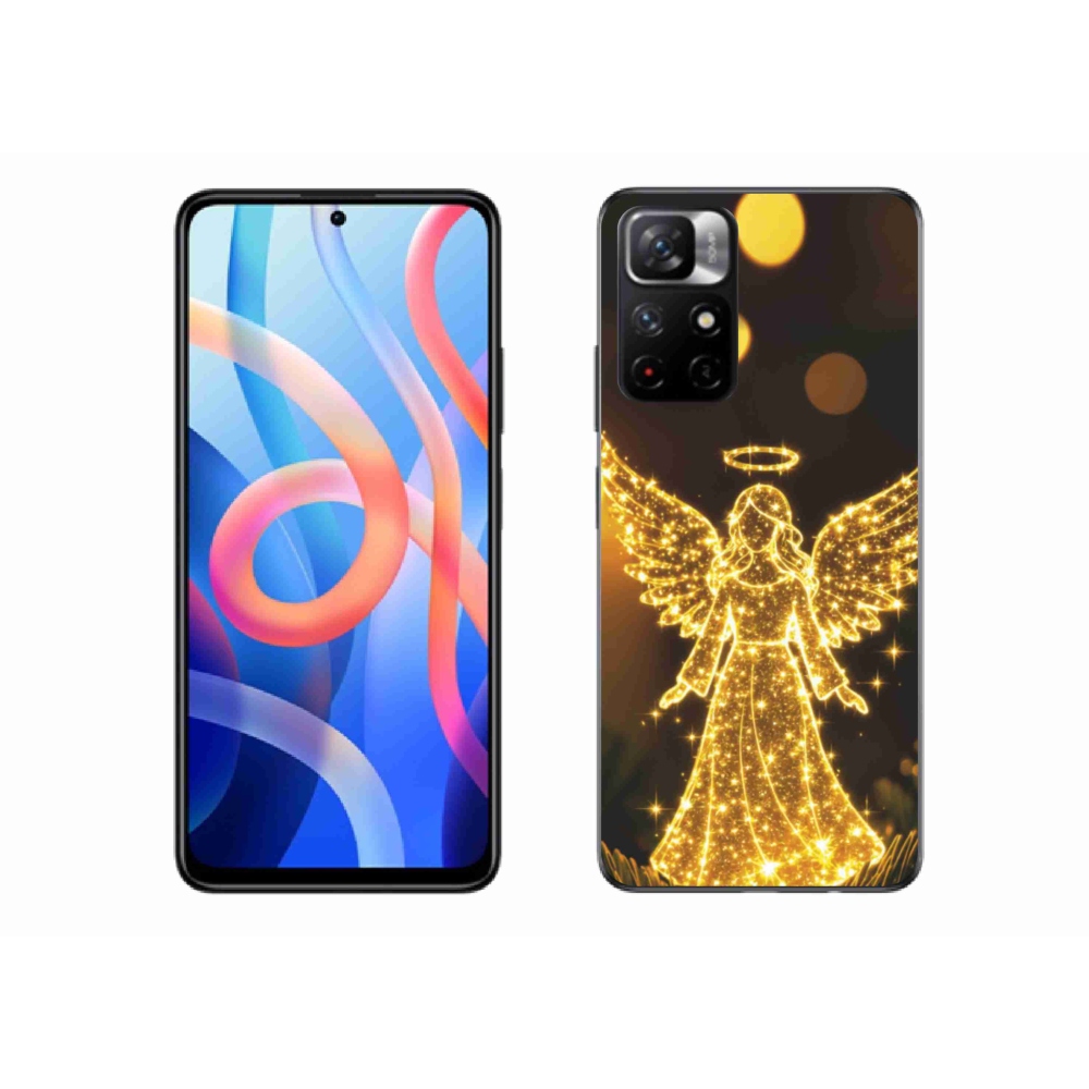 Gél borítás mmCase a Xiaomi Poco M4 Pro 5G-hez - angyal
