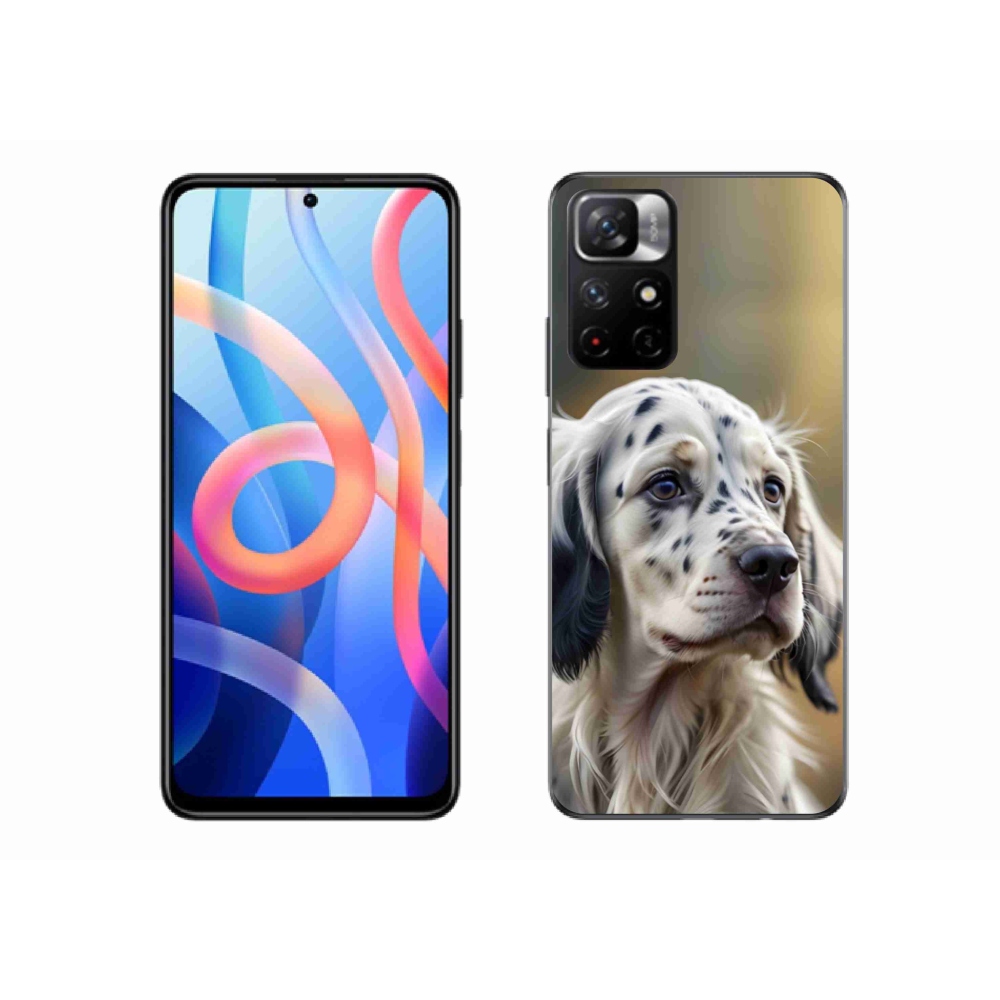 Gél borítás mmCase a Xiaomi Poco M4 Pro 5G számára - angol szetter