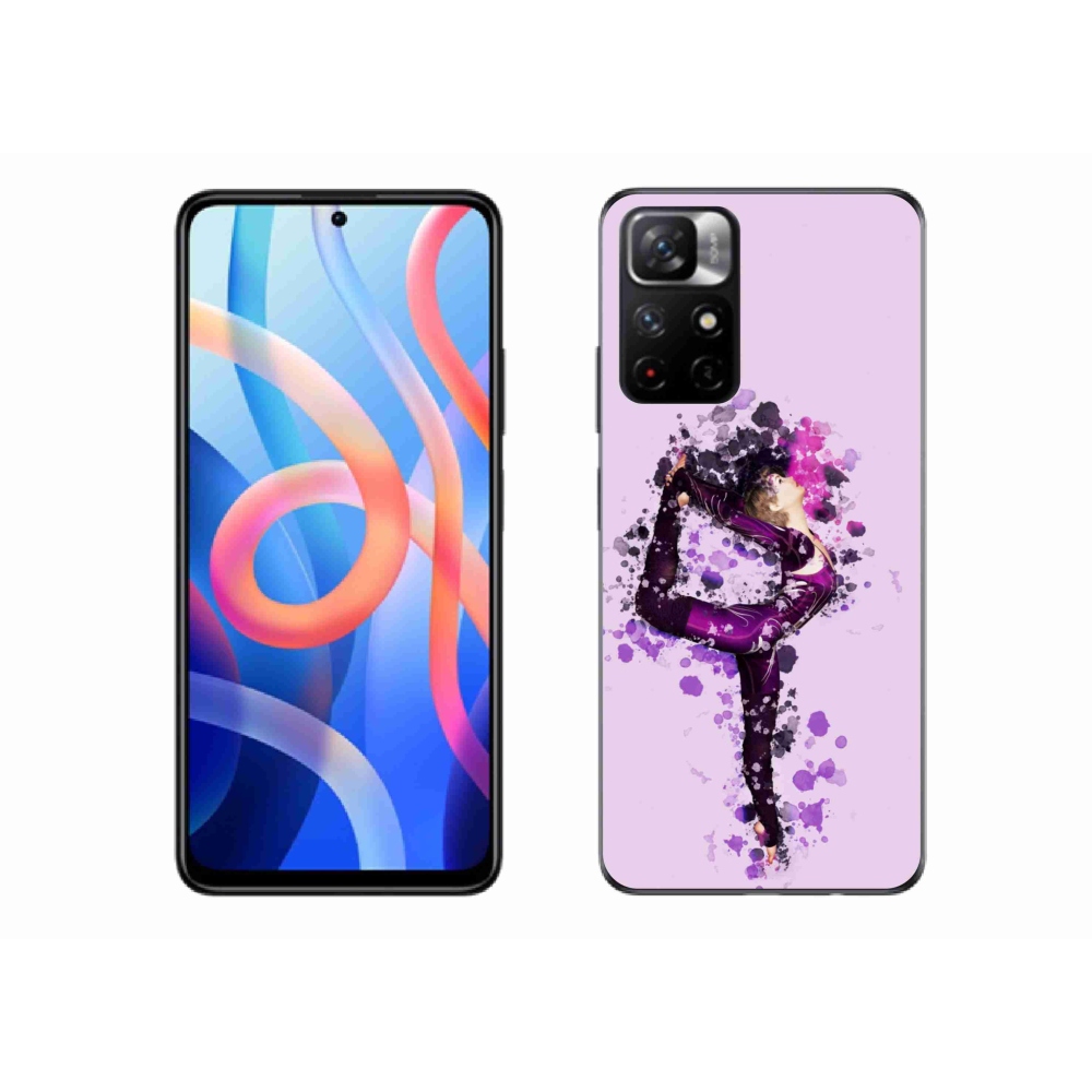 Gél borítás mmCase a Xiaomi Poco M4 Pro 5G számára - balett