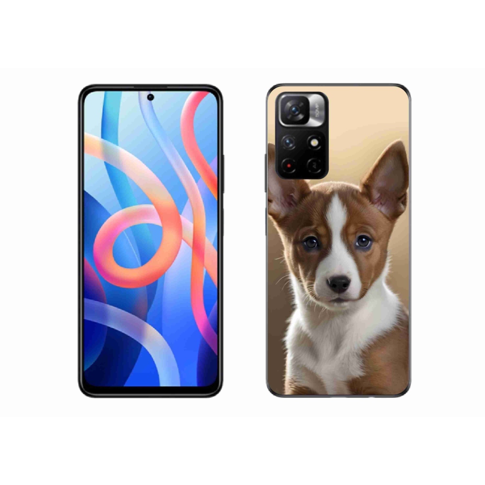 Gél borítás mmCase a Xiaomi Poco M4 Pro 5G számára - basenji
