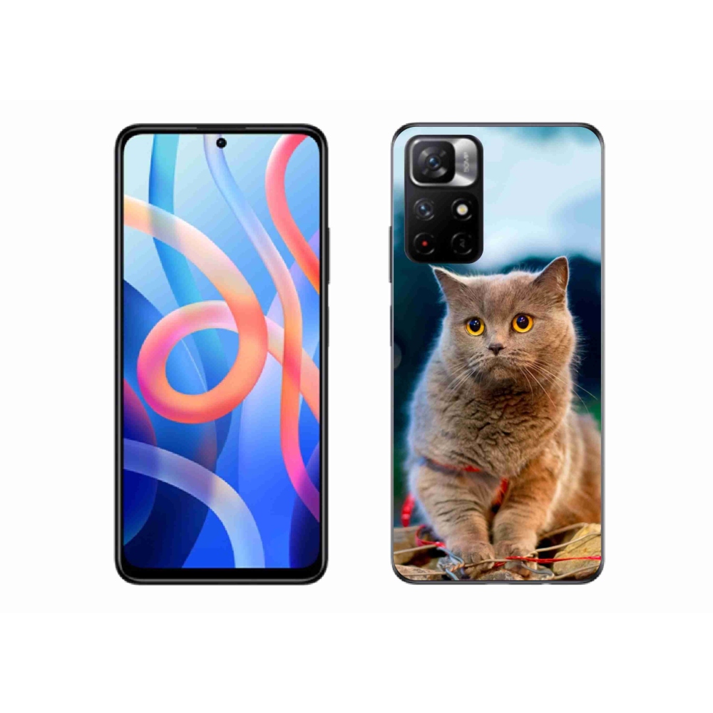 Gél védőburkolat mmCase a Xiaomi Poco M4 Pro 5G-hez - brit kék 2