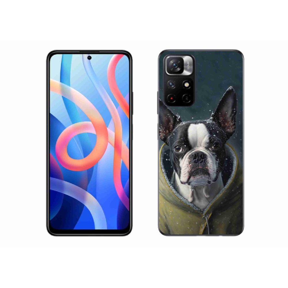 Gél borítás mmCase a Xiaomi Poco M4 Pro 5G számára - bulldog
