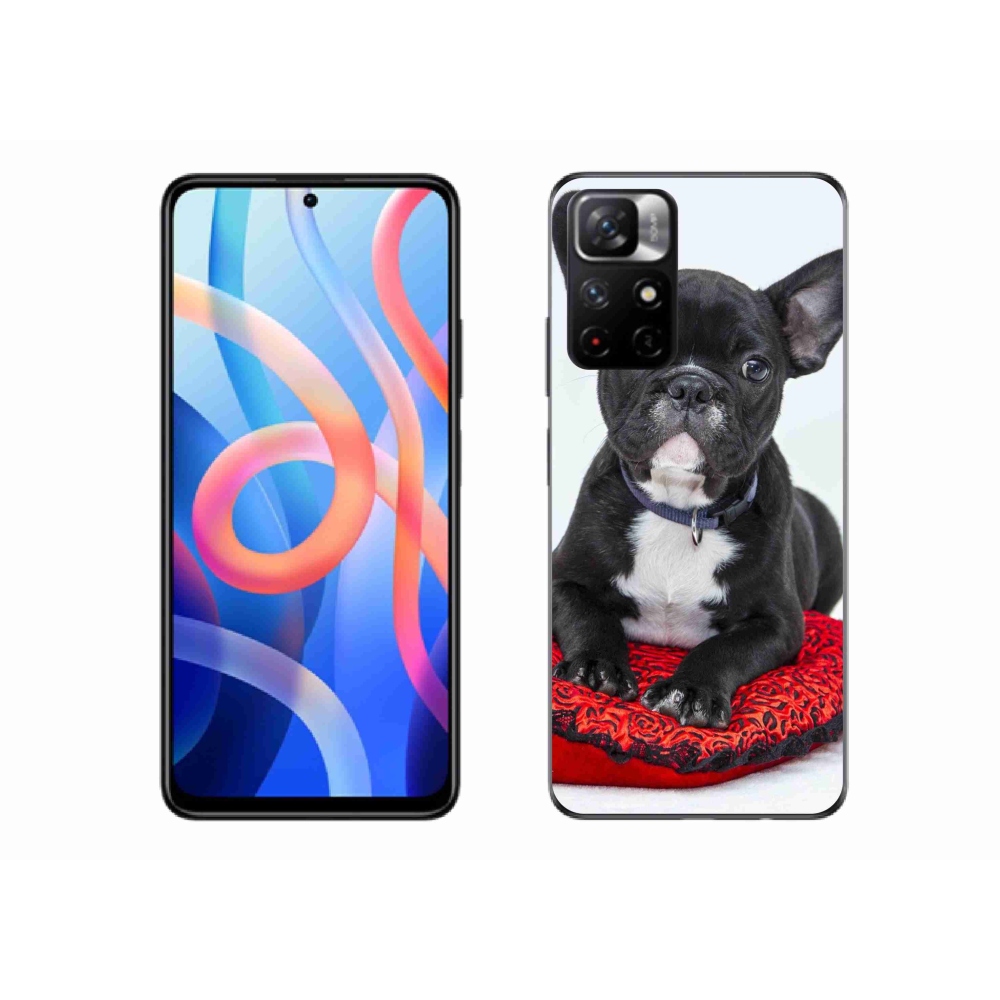 Gél borítás mmCase a Xiaomi Poco M4 Pro 5G számára - bulldog