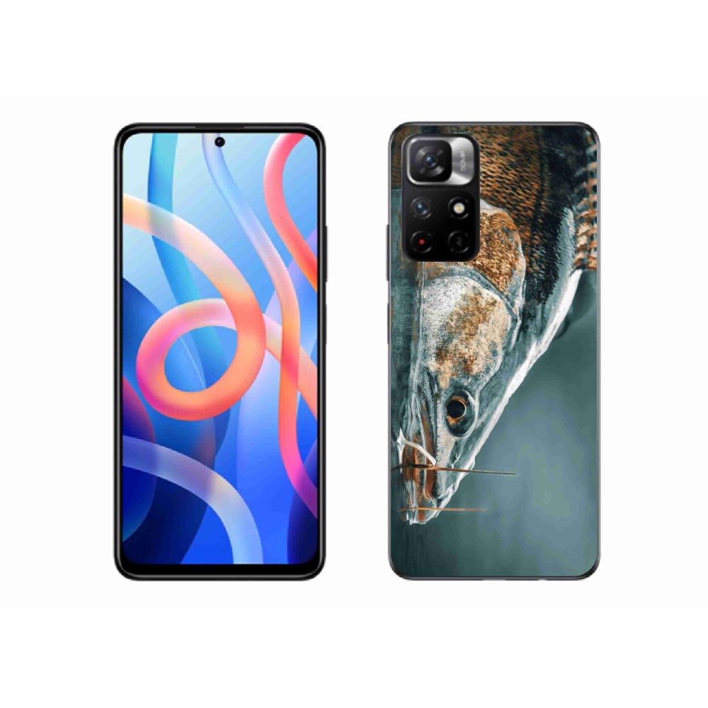 Gél borítás mmCase a Xiaomi Poco M4 Pro 5G számára - ananász