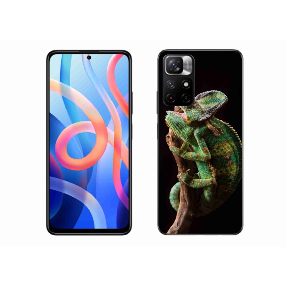 Gél borítás mmCase a Xiaomi Poco M4 Pro 5G-hez - kaméleon