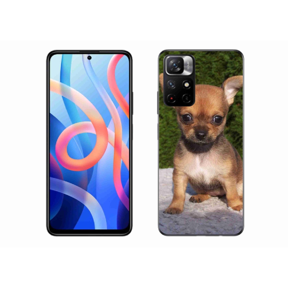 Gél borítás mmCase a Xiaomi Poco M4 Pro 5G számára - chihuahua 3