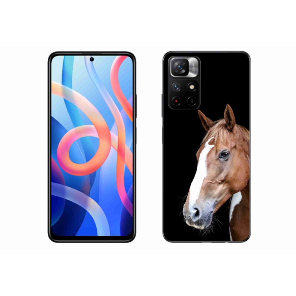 Gél borítás mmCase a Xiaomi Poco M4 Pro 5G-hez - barna ló 3