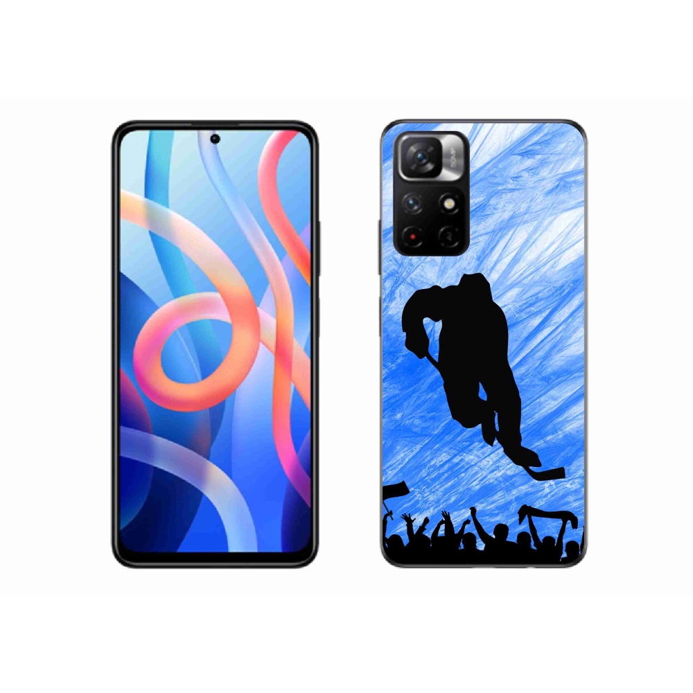 Gél borítás mmCase a Xiaomi Poco M4 Pro 5G számára - hokijátékos
