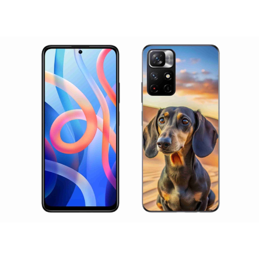 Gél borítás mmCase a Xiaomi Poco M4 Pro 5G-hez - tacskó 3