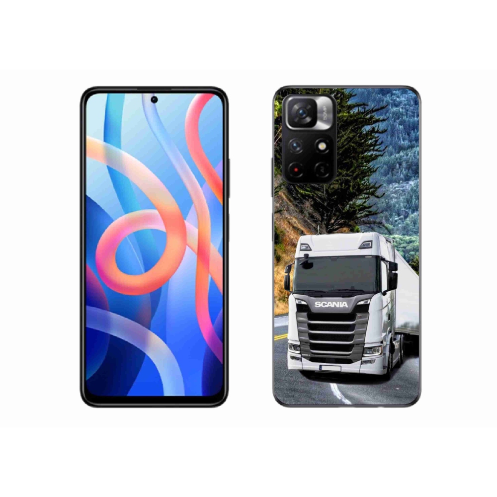 Gél borítás mmCase a Xiaomi Poco M4 Pro 5G számára - teherautó 1