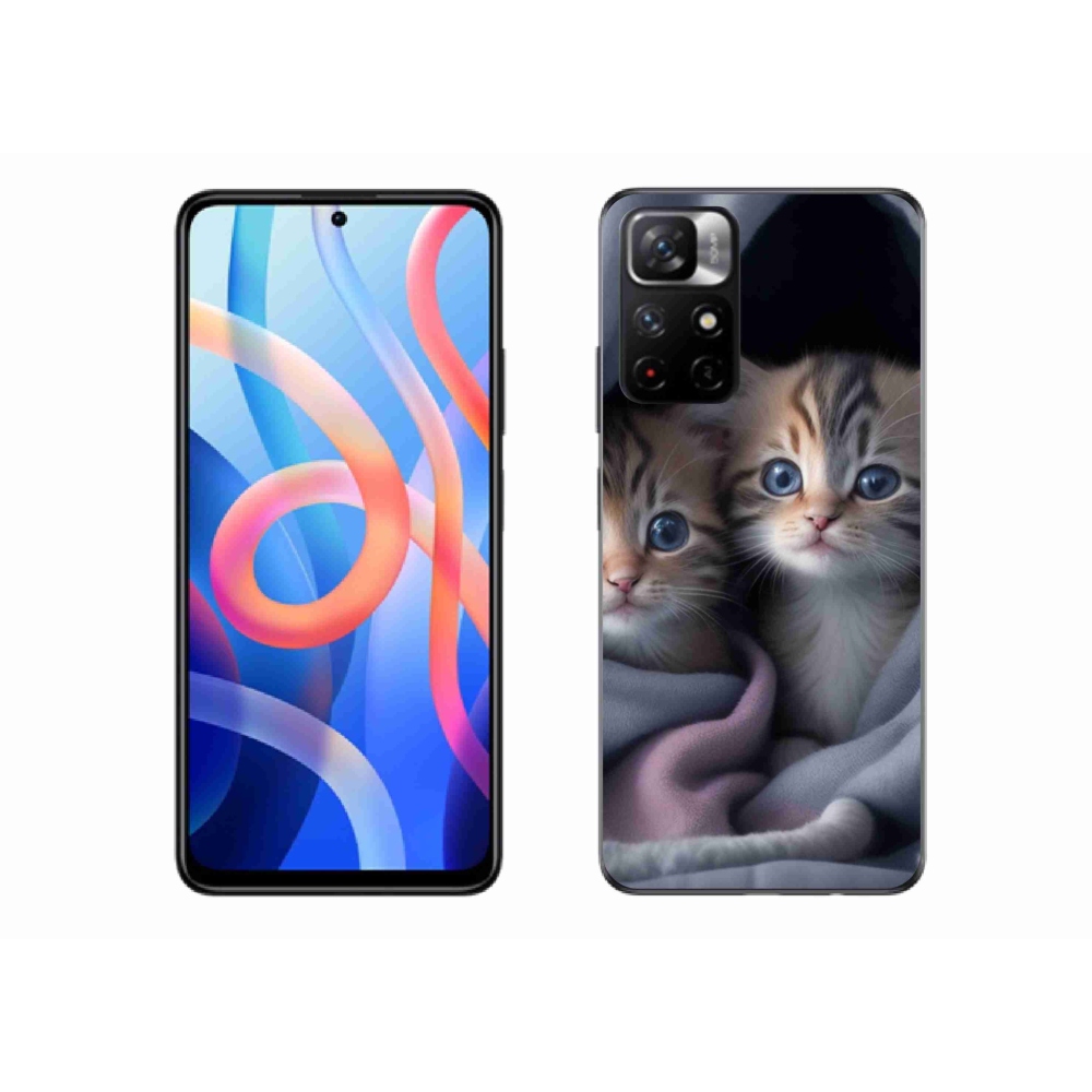Gél borítás mmCase a Xiaomi Poco M4 Pro 5G-hez - cat duo 2