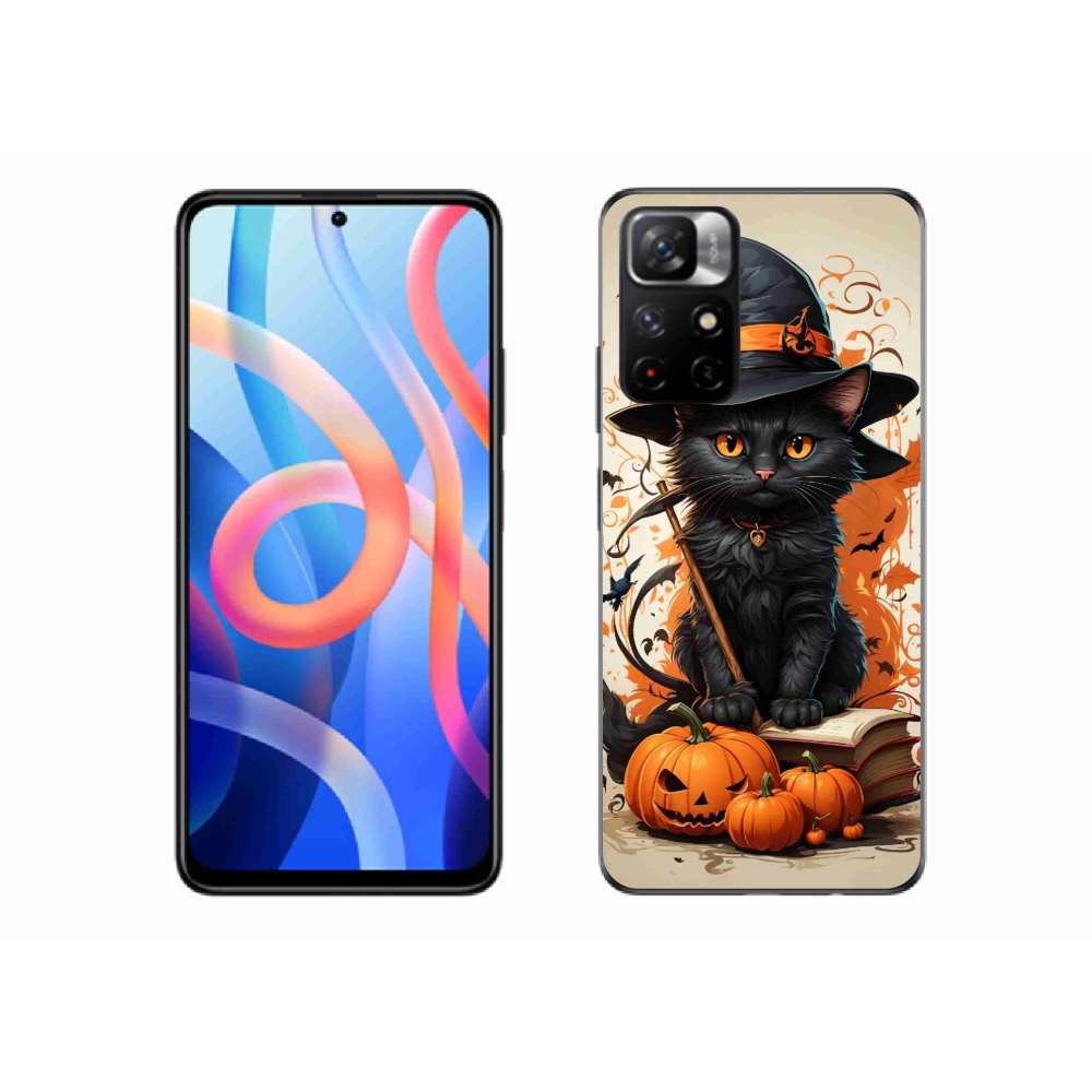 Gél borítás mmCase a Xiaomi Poco M4 Pro 5G-hez - macskavarázsló