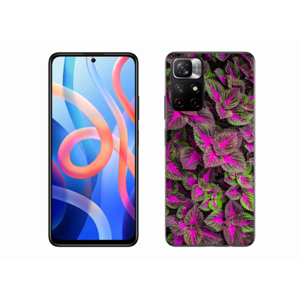 Gél borító mmCase a Xiaomi Poco M4 Pro 5G-hez - virág 10