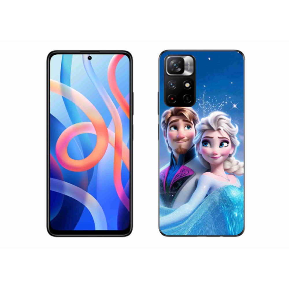 Zselés borítás mmCase a Xiaomi Poco M4 Pro 5G-hez - Ice Kingdom 1