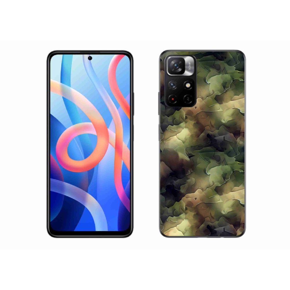 Gél borítás mmCase a Xiaomi Poco M4 Pro 5G-hez - álcázó minta 10