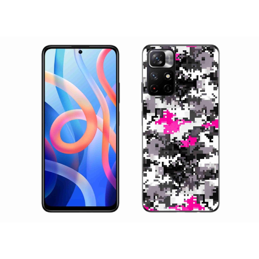 Gél borítás mmCase a Xiaomi Poco M4 Pro 5G-hez - álcázó minta 4