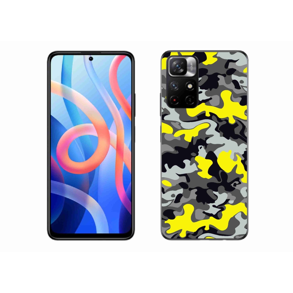 Gél borítás mmCase a Xiaomi Poco M4 Pro 5G-hez - terepszínű minta 6