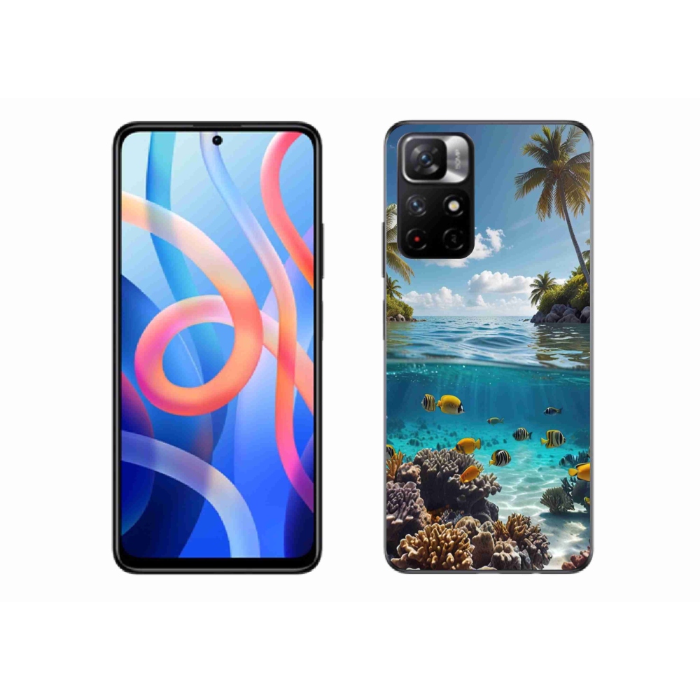 Gél borítás mmCase a Xiaomi Poco M4 Pro 5G számára - Sea World 4