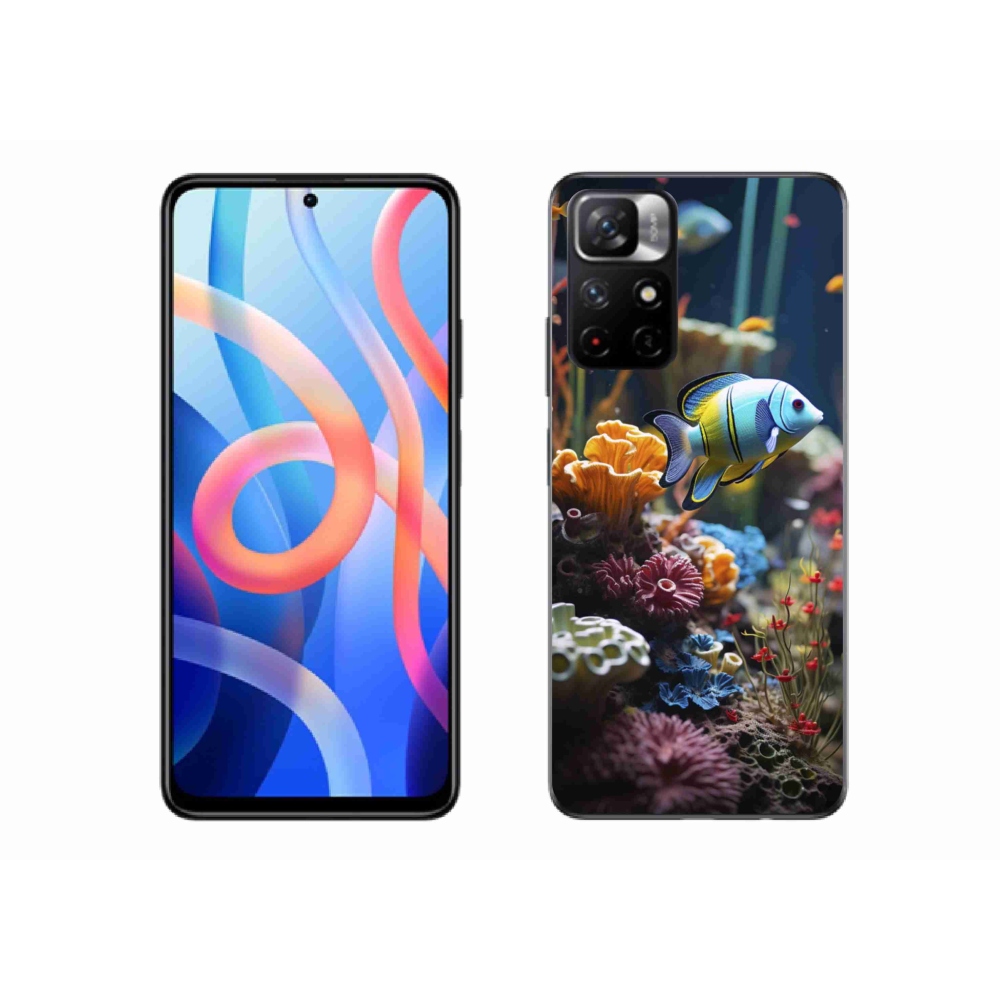 Gél borítás mmCase a Xiaomi Poco M4 Pro 5G számára - Sea World 5