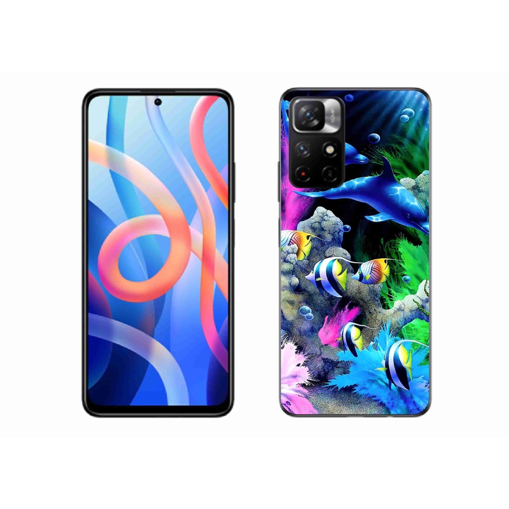 Gél borítás mmCase a Xiaomi Poco M4 Pro 5G számára - Sea World