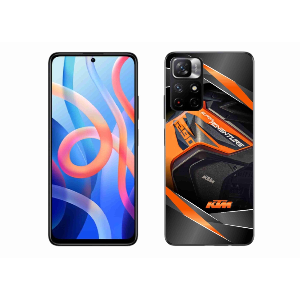 Zselés borítás mmCase a Xiaomi Poco M4 Pro 5G számára - motoros ktm