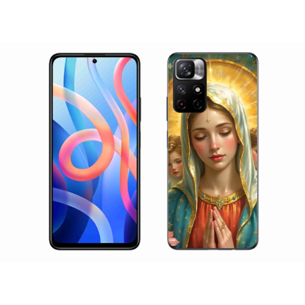 Gél borítás mmCase a Xiaomi Poco M4 Pro 5G számára - vallási motívum 3