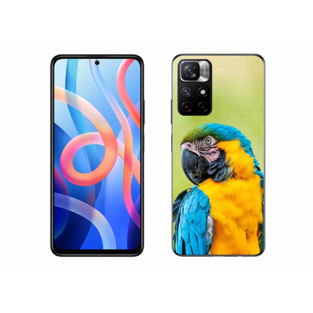 Gél borítás mmCase a Xiaomi Poco M4 Pro 5G-hez - parrot ara 2