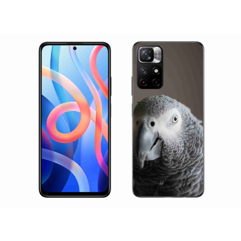 Gél borítás mmCase a Xiaomi Poco M4 Pro 5G számára - parrot jacko 2