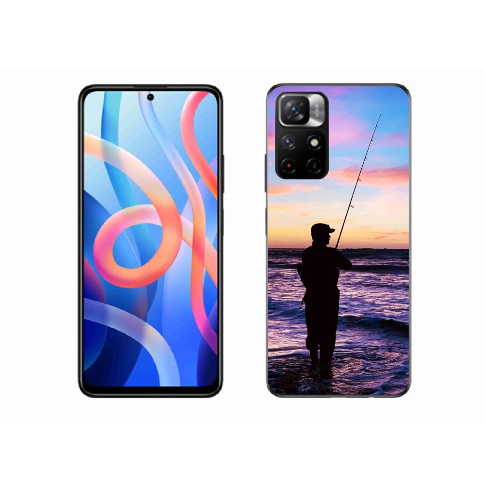 Gél borítás mmCase a Xiaomi Poco M4 Pro 5G számára - halászat 1