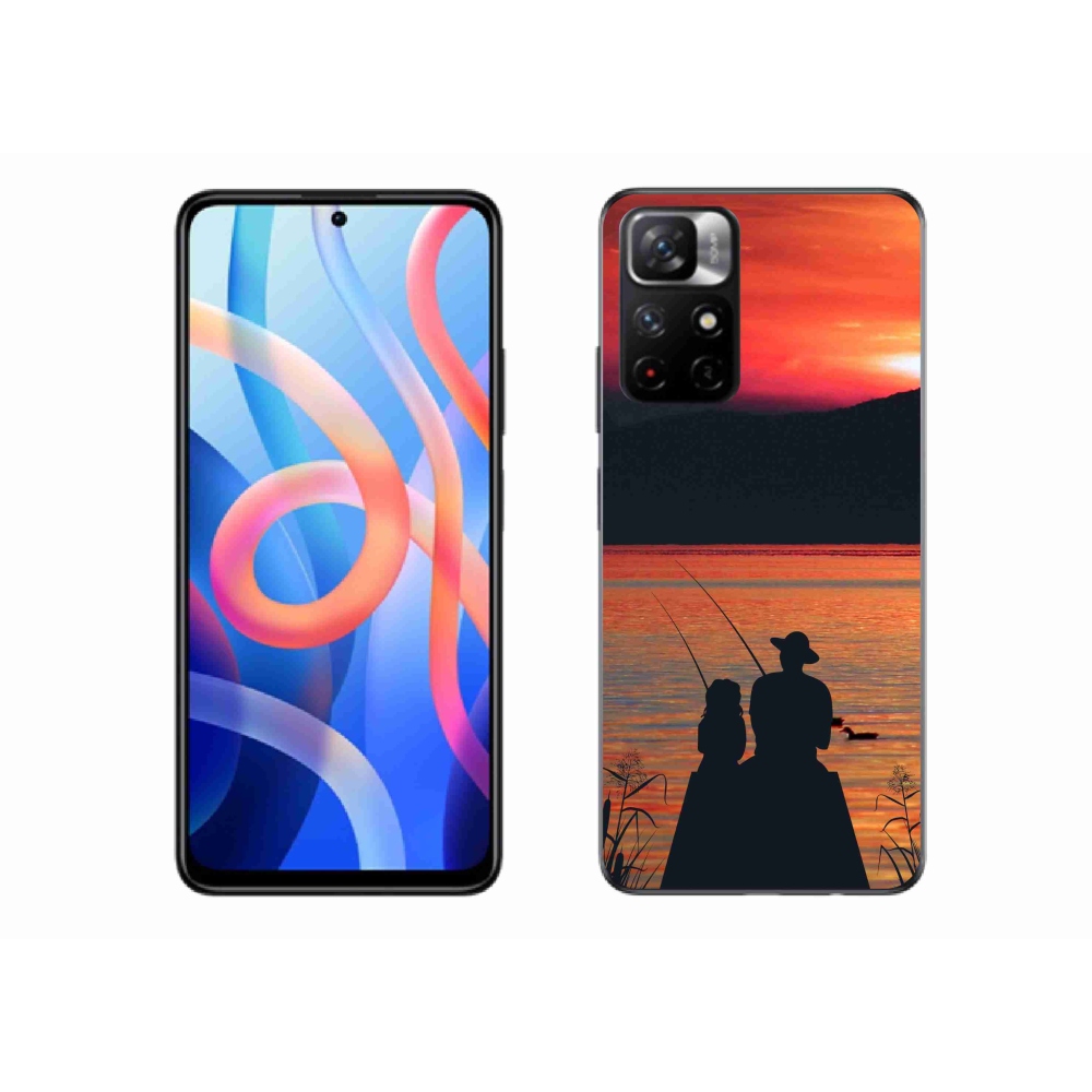 Gél borítás mmCase a Xiaomi Poco M4 Pro 5G számára - halászat 3