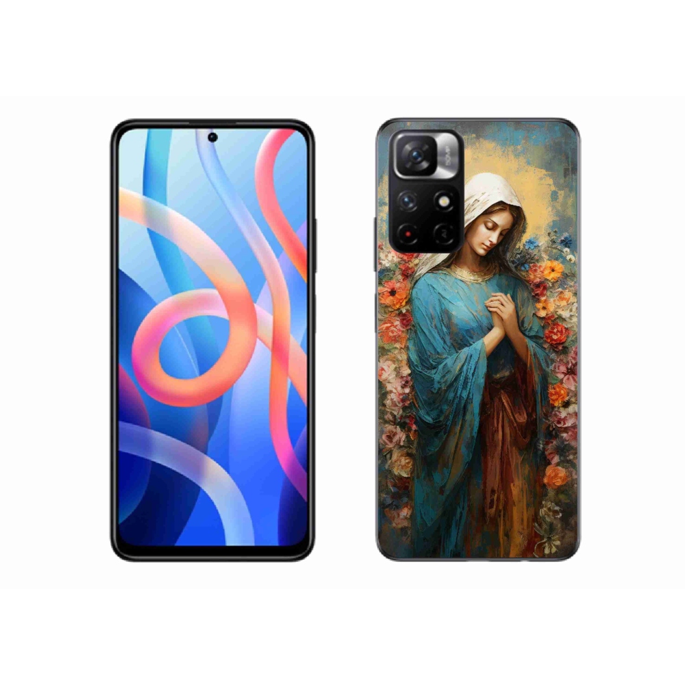 Gél borítás mmCase a Xiaomi Poco M4 Pro 5G számára - szent nő