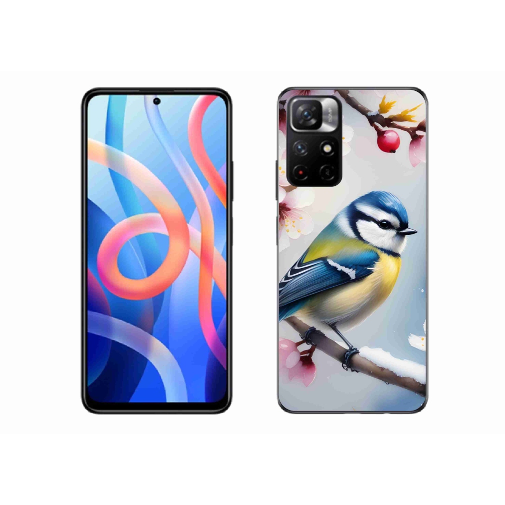 Gél borítás mmCase a Xiaomi Poco M4 Pro 5G-hez - titánium