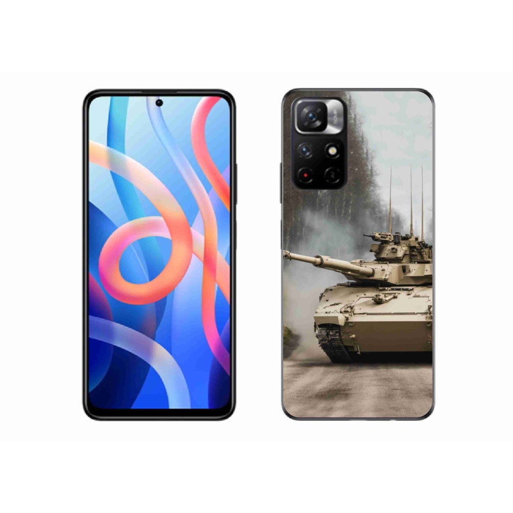 Gél borítás mmCase a Xiaomi Poco M4 Pro 5G számára - tank 1