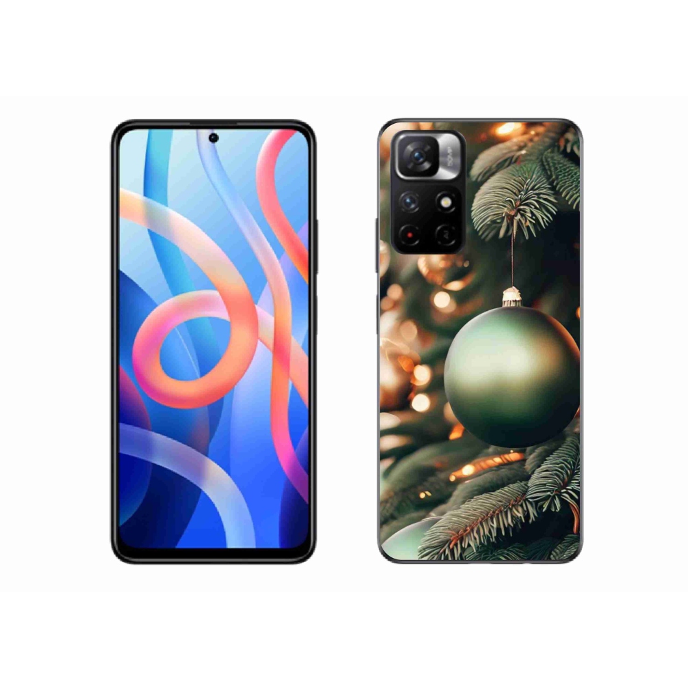 Gél borítás mmCase a Xiaomi Poco M4 Pro 5G számára - karácsonyi dekorációk 1