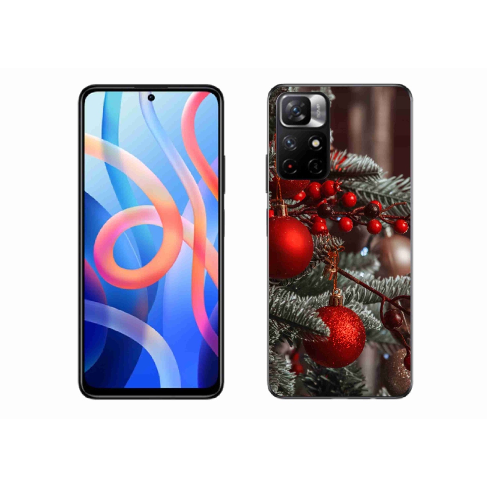 Gél borítás mmCase a Xiaomi Poco M4 Pro 5G számára - karácsonyi dekorációk 2