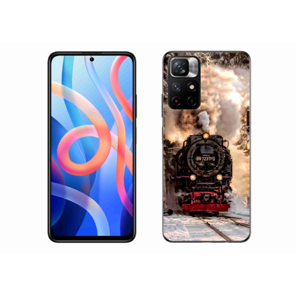 Gél borítás mmCase a Xiaomi Poco M4 Pro 5G számára - vonat