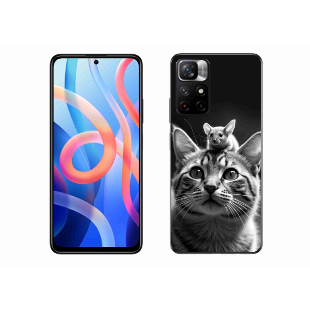 Gél borítás mmCase a Xiaomi Poco M4 Pro 5G számára - állati barátság 2